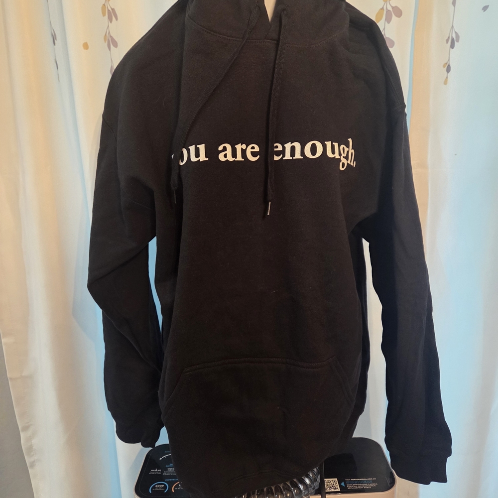 You Are Enough Hoodie, Dear Person Behind Me Hoodie Men Women, SIZE LARGE - Picture 4 of 7
